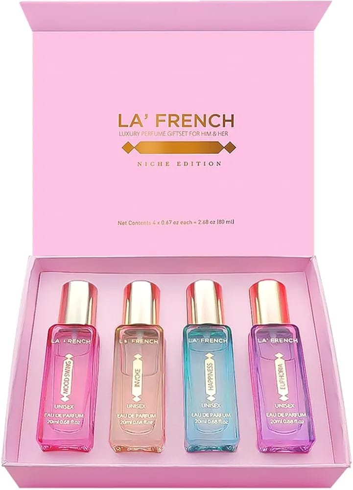 La' French Niche Edition Luxury Perfume Gift Set (4 x 20ml)